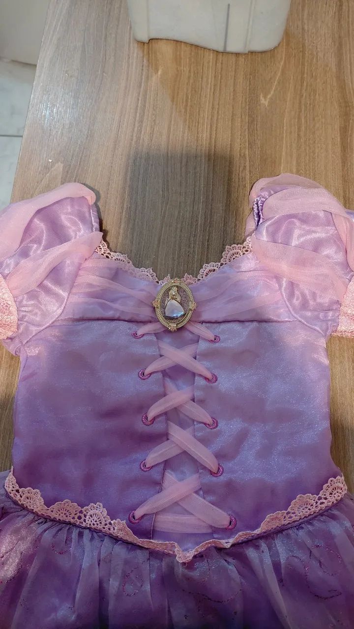 Fantasia Rapunzel Disney - Foto 3