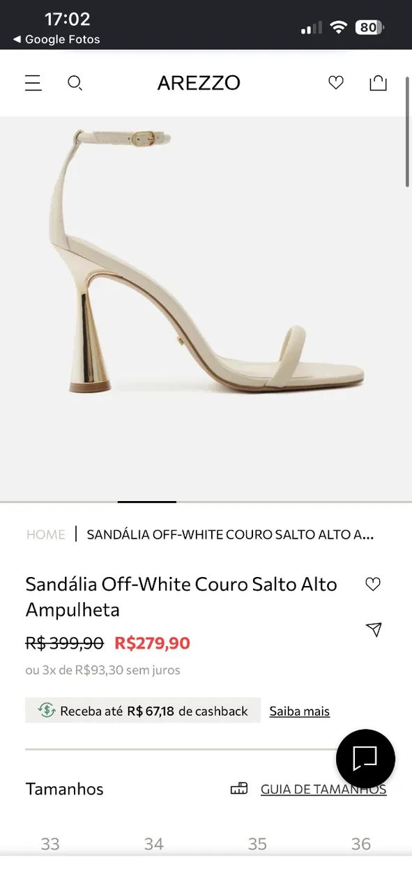 Sandália Arezzo - Foto 5