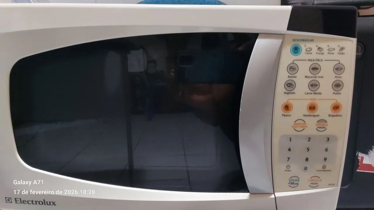 Micro-ondas eletrolux 20 litros 