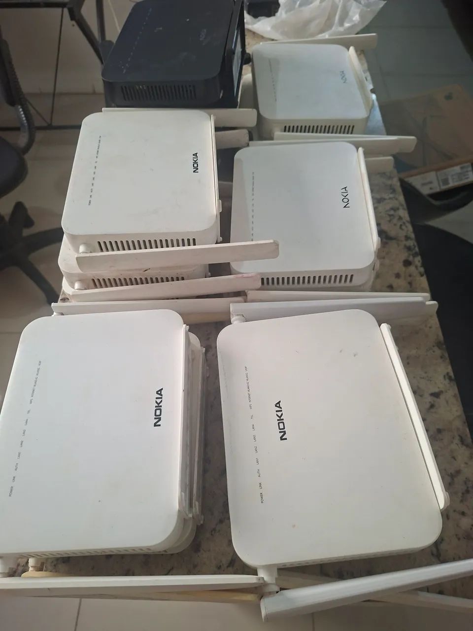 Modem 14 ont nokia 1425g e 1426A com fonte 1 - Foto 2