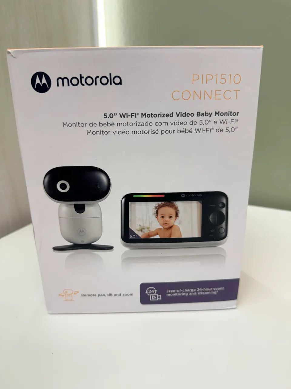 Babá Eletrônica Motorola PIP1510 Connect Wi-Fi 5? - Foto 2
