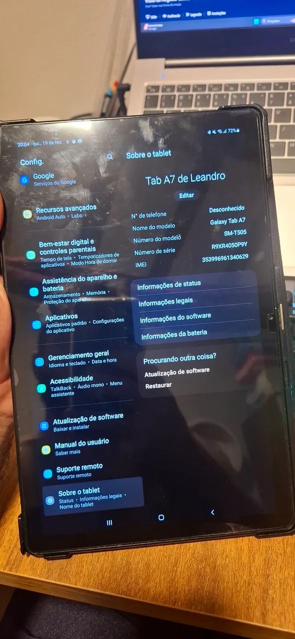 Tablet Sansung Tab A7  - Foto 5