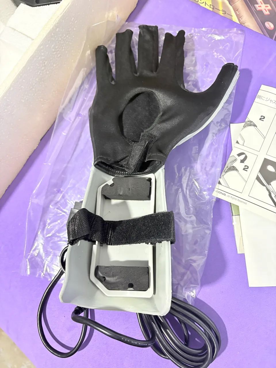Power glove famicom nintendo luva - Foto 5