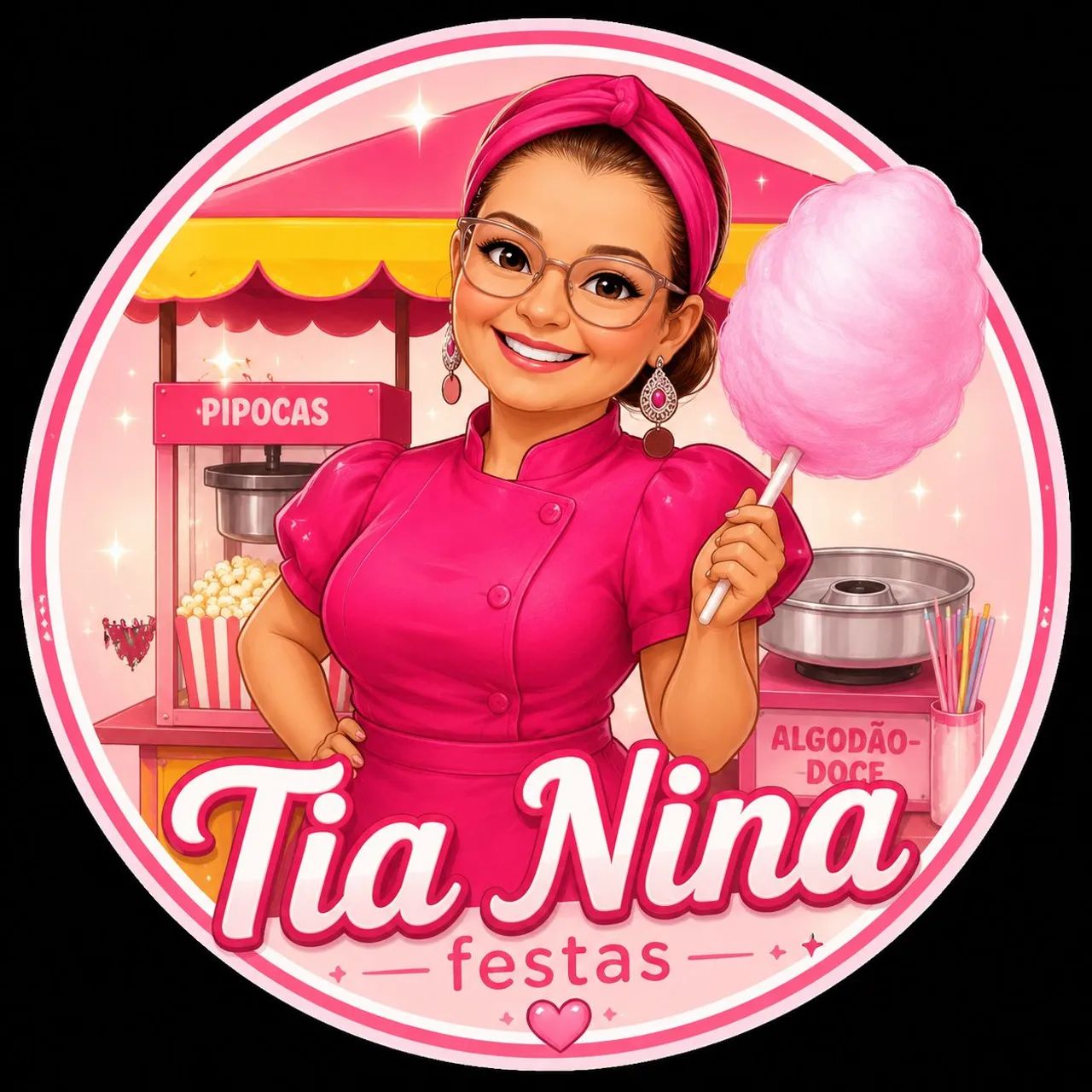 Barraquinha de pipoca e algodão-doce 