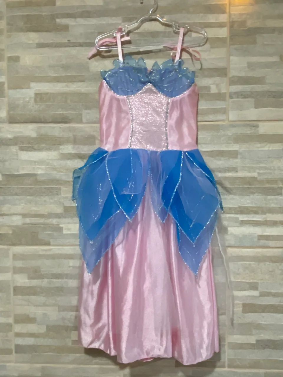 Fantasia princesa Sereia tamanho 4/5 - Foto 6