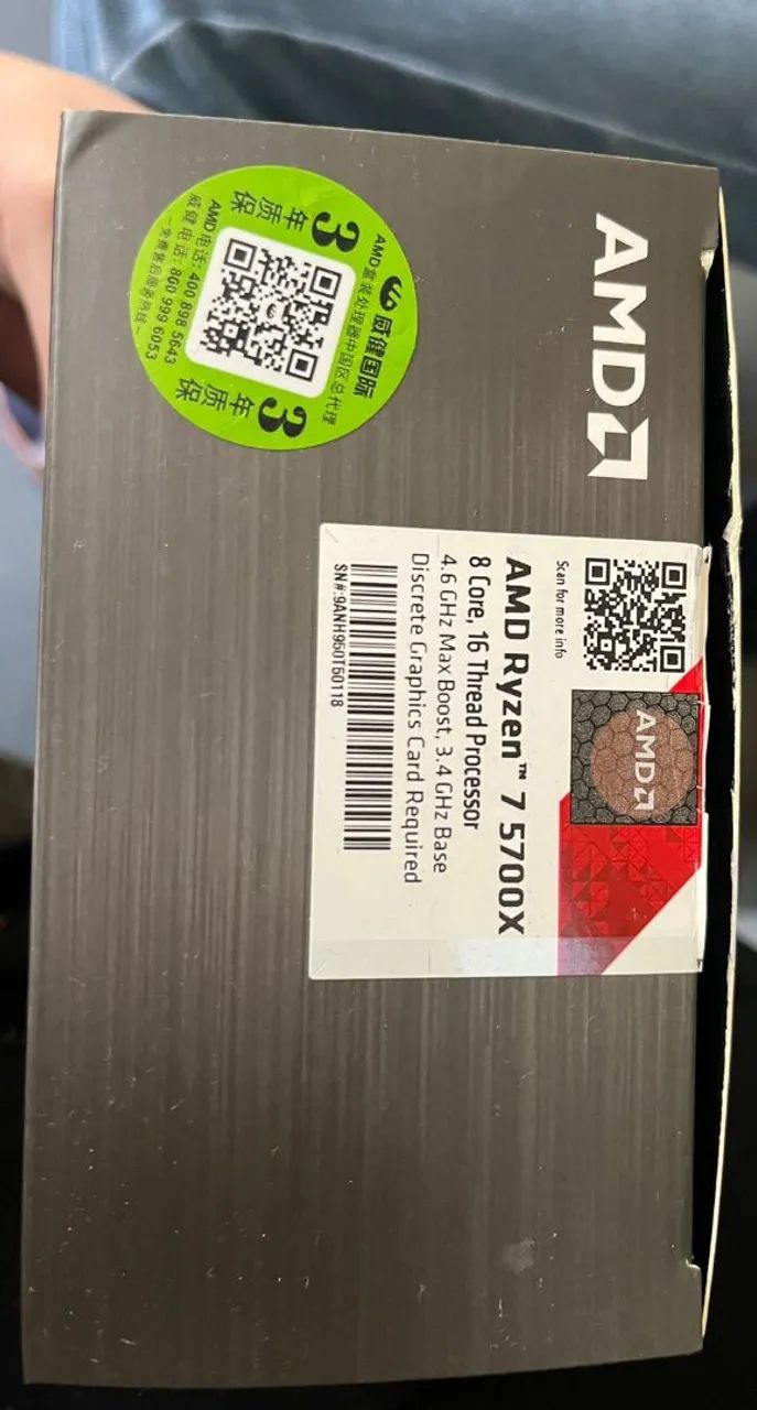 Processador Ryzen 7 5700x - Processadores - Umuarama, Osasco