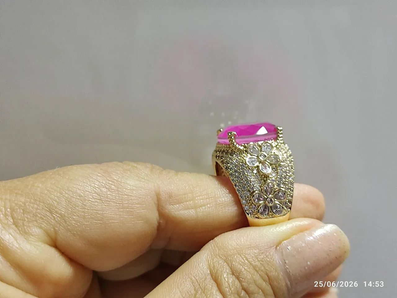 Lindo anel semi Jóia  - Foto 5