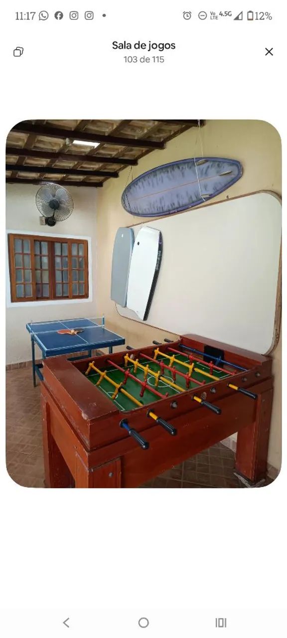 Mesa de pebolim. - Foto 2