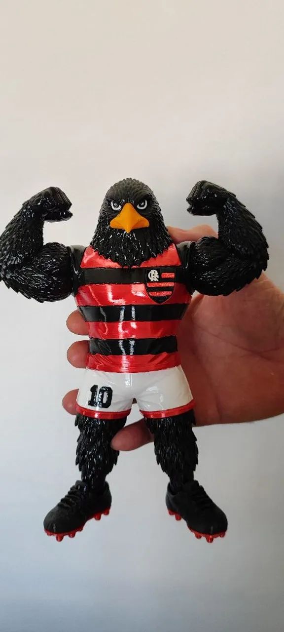 Boneco mascote do flamengo 25cm - Foto 3