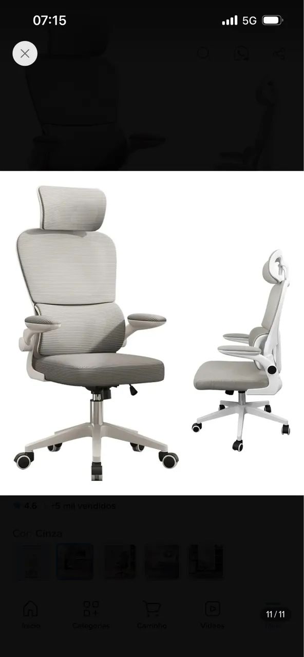 Cadeira ergonômica 
