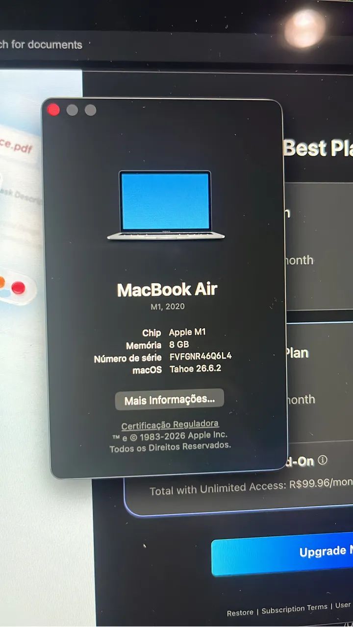 MacBook M1 completo e + - Foto 5