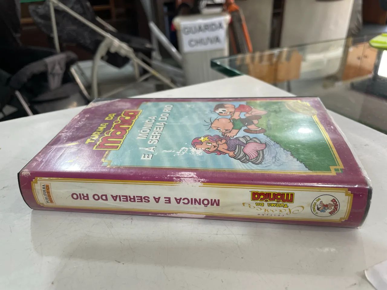 Fita VHS Mônica e a Sereia do Rio Clássico da Turma da Mônica  - Foto 3