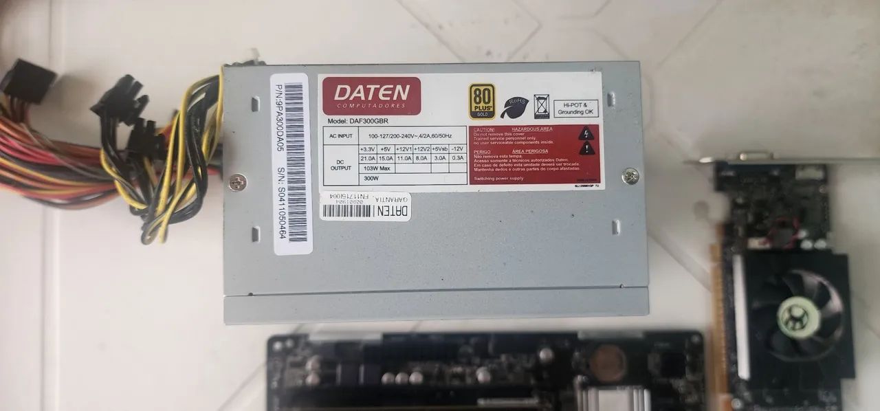 Fonte PC 80 plus ouro