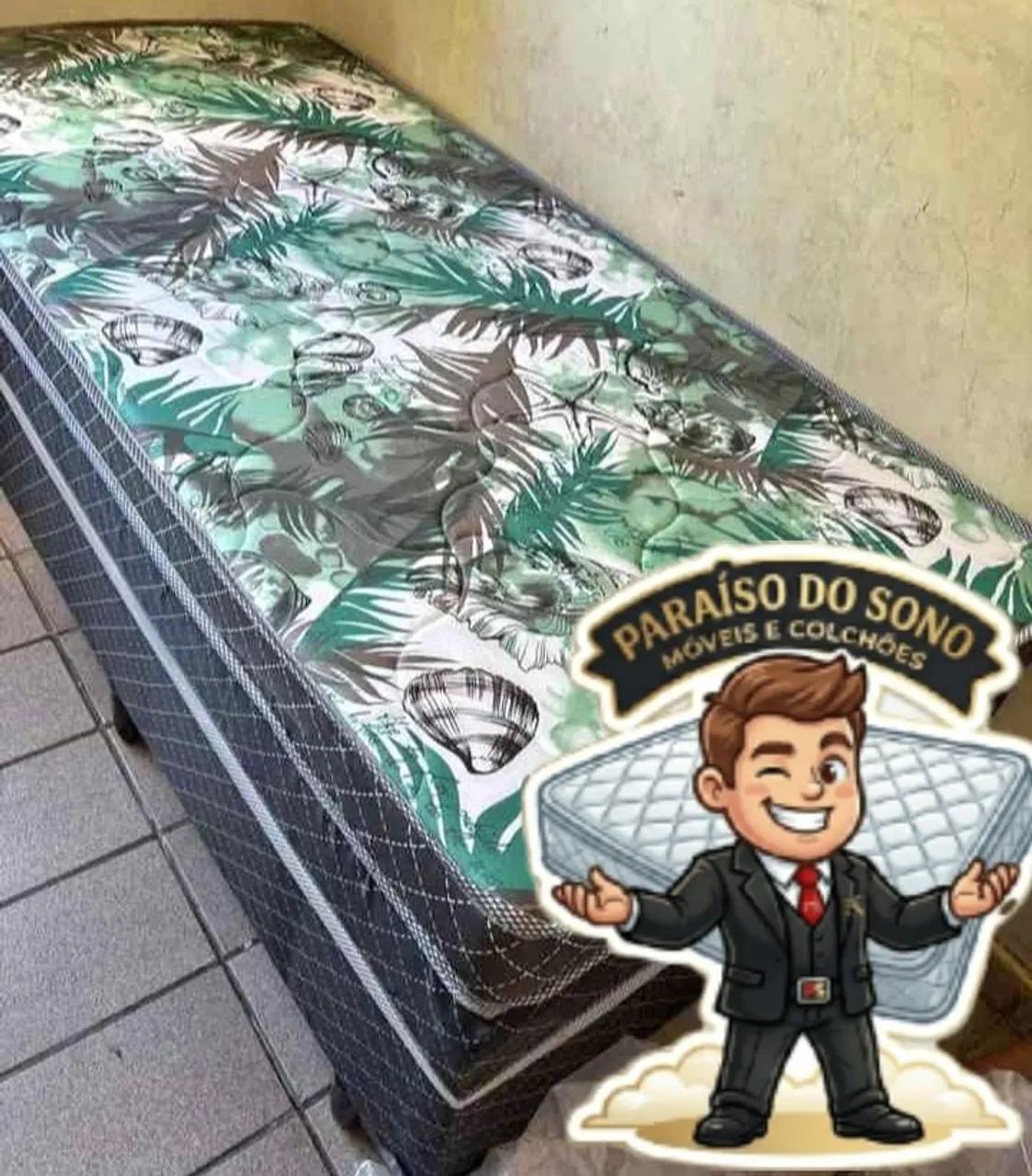 Cama box solteiro 