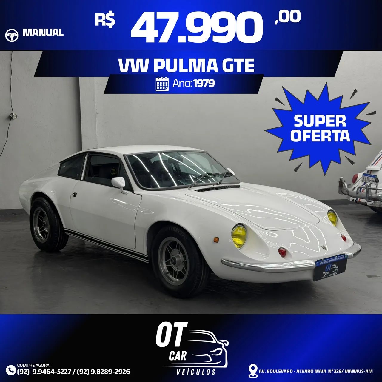 Puma GTE 1.6 Coupe 8V Gasolina 2P Manual 1979