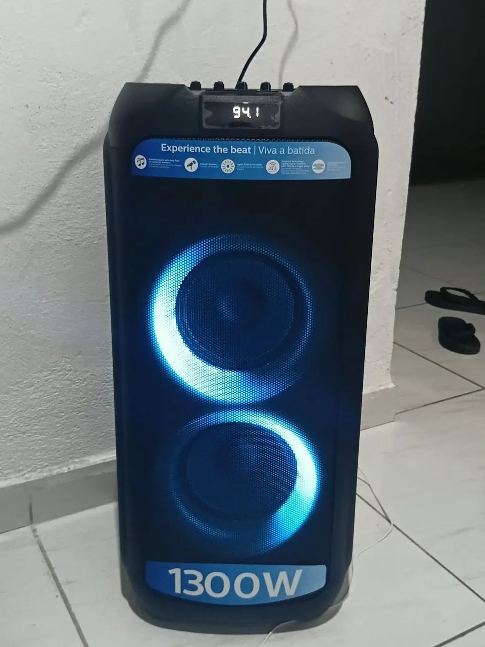 Caixa de som Philips 