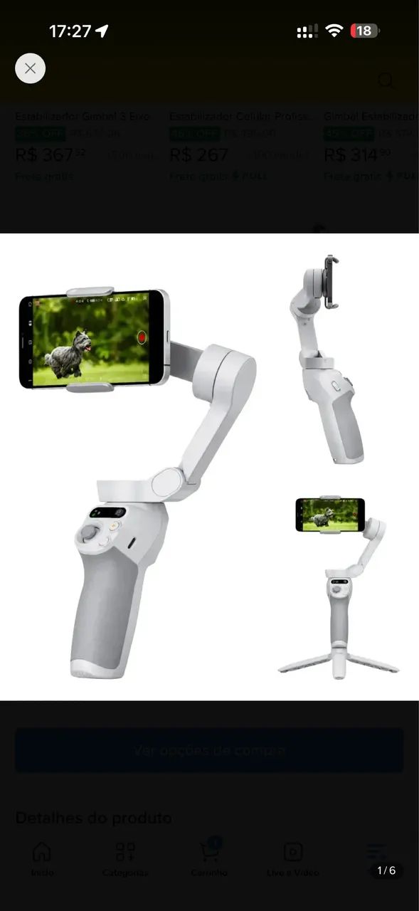 Gimbal DJI SE MÓBILE 4 - Foto 4