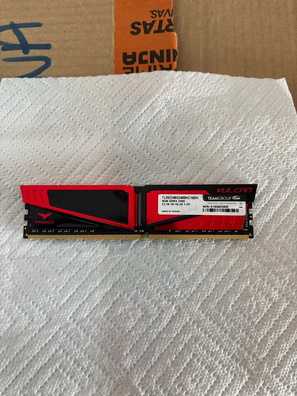 Memoria RAM 8gb DDR4 Teamgroup