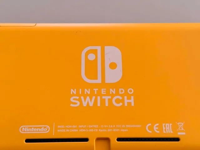 Nintendo Switch Lite Amarelo (usado) - Foto 5