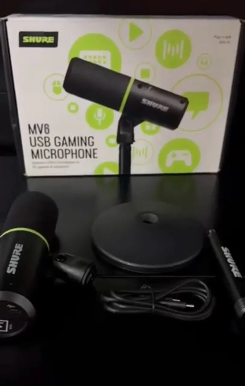 Microfone Shure R$ 1.200