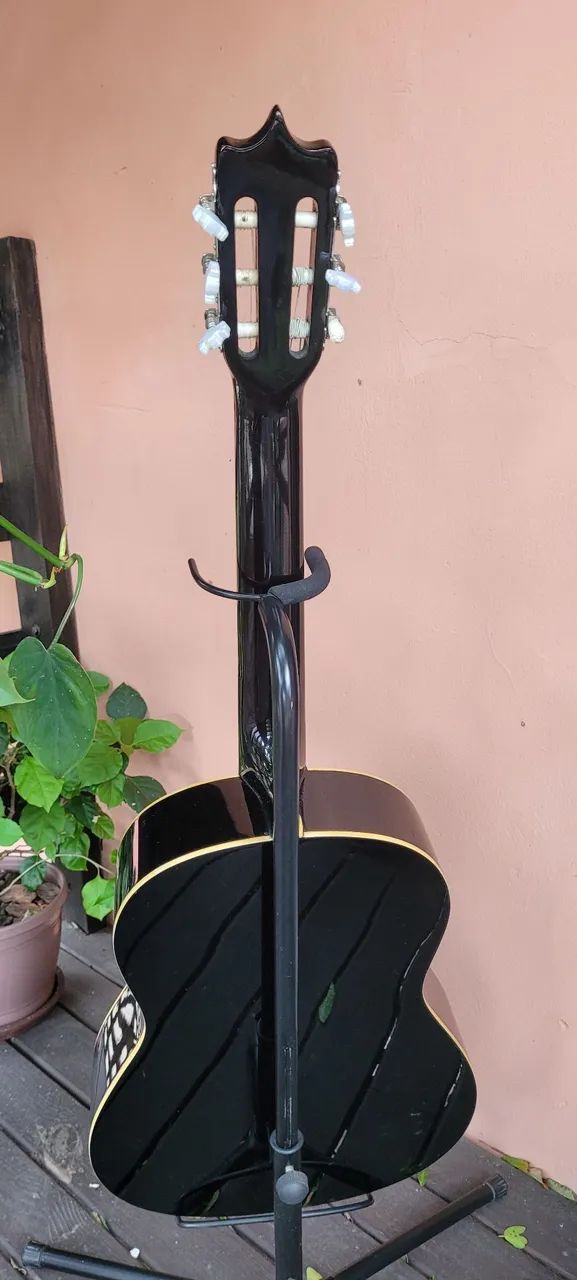 Violão + capa + suporte de chão  - Foto 2