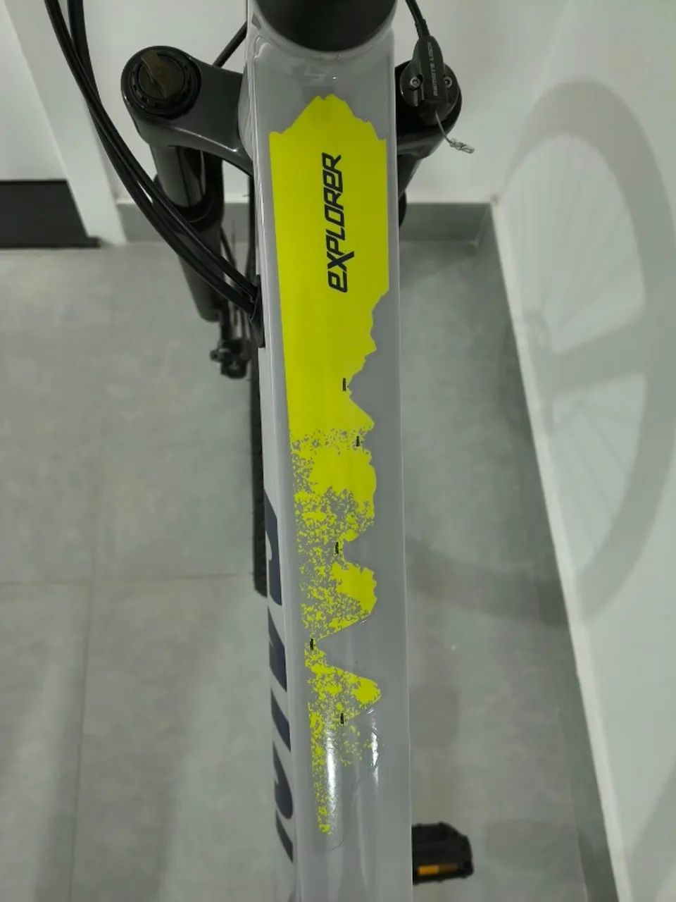 Bicicleta Caloi Explorer Comp SL Cues Cinza - Foto 2