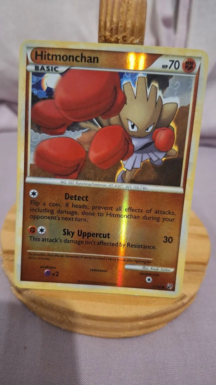 Lote 3 Cartas Pokémon Antigas (Reverse Holo) - 2010 Originais - Foto 2