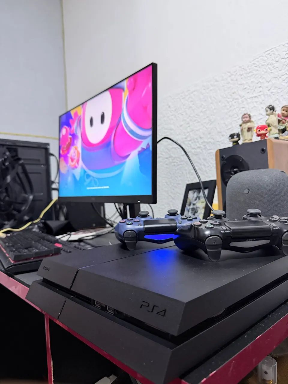 PS4 FAT 500GB + 2 CONTROLES ORIGINAIS | EXCELENTE ESTADO | TESTO NA HORA - Foto 4