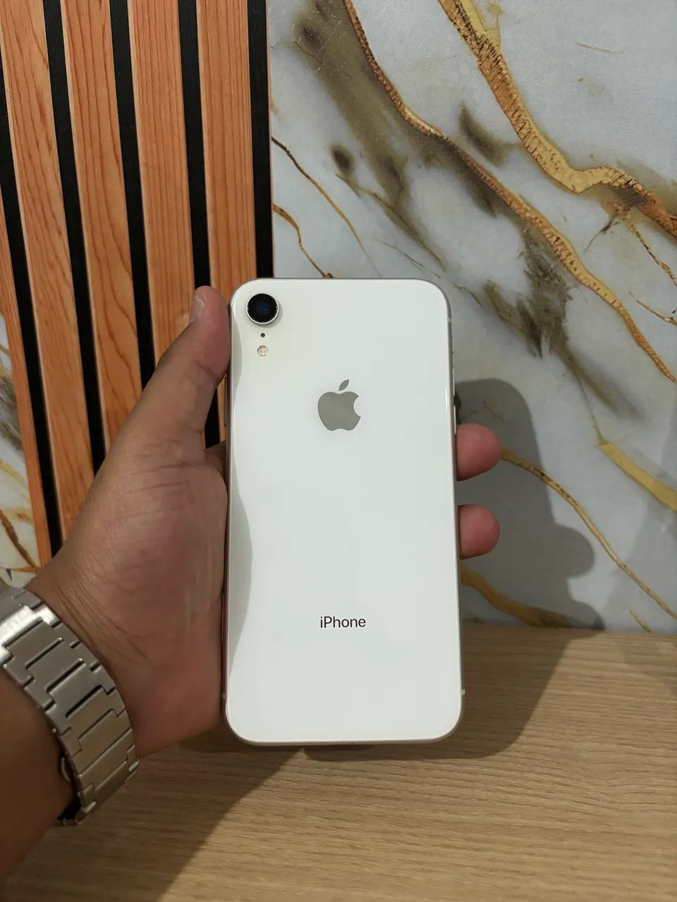 iPhone XR 128 GB Branco - R$ 850 ?  - Foto 5