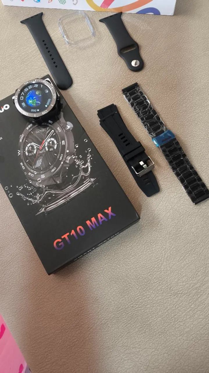 Smartwatch Amoled NFC Bluetooth Responde Watts S11 GT10  - Foto 3