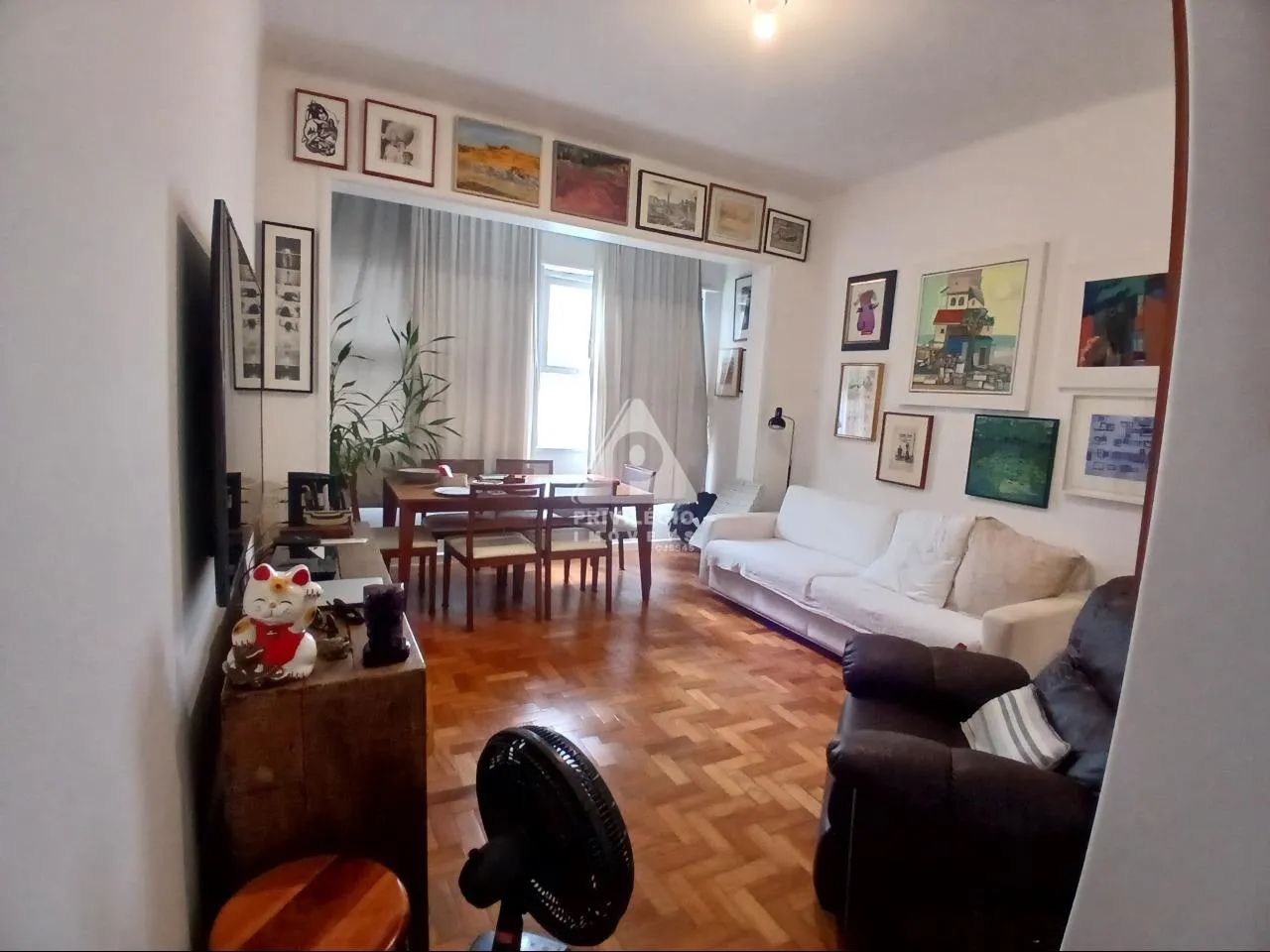 Lagoa! Apartamento, sala, 2 quartos, dependências completas, 68m² - Foto 2