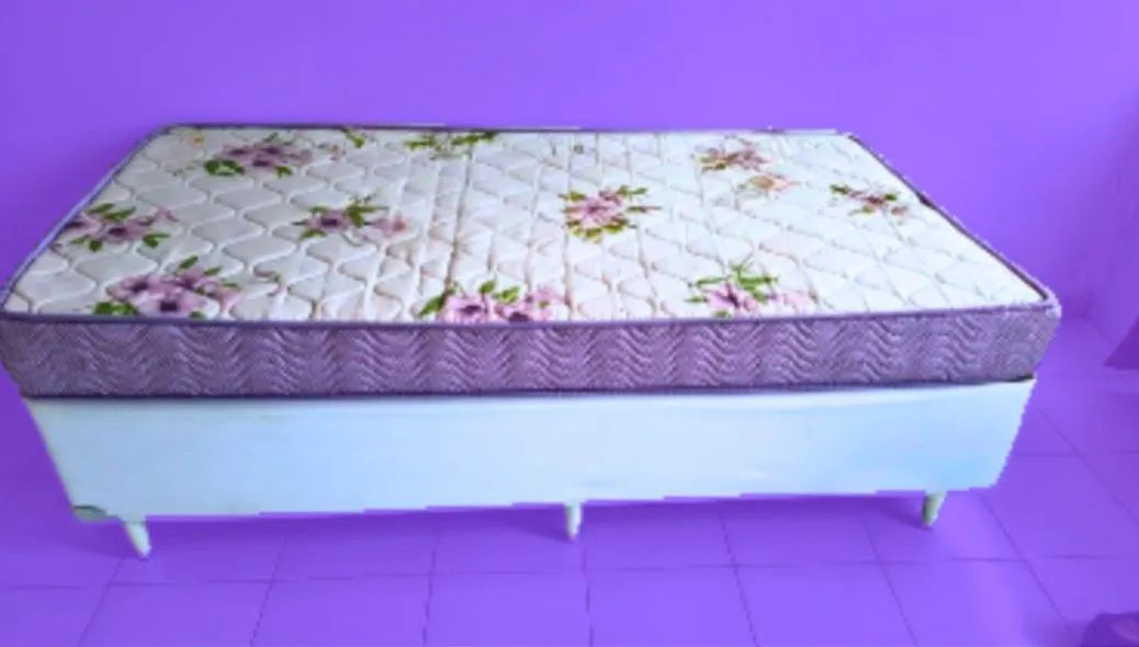 Cama Box Colchão solteiro+Base Phisycal