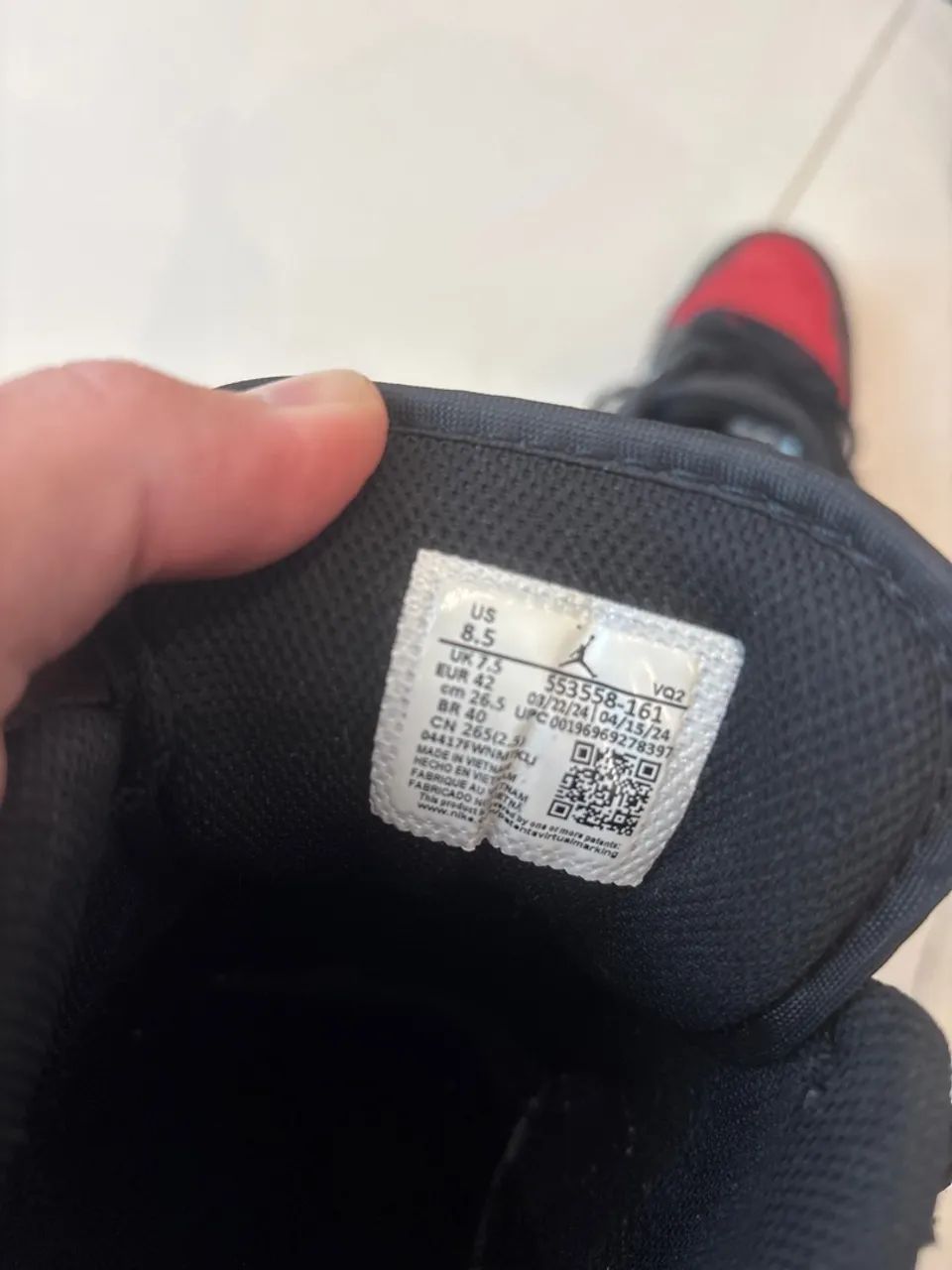 Air Jordan 1 Low original  - Foto 3