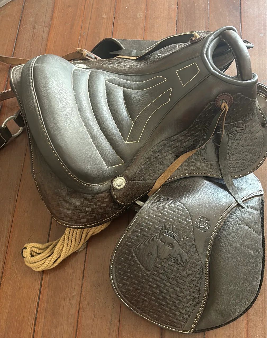 Sela de cavalo do patrão