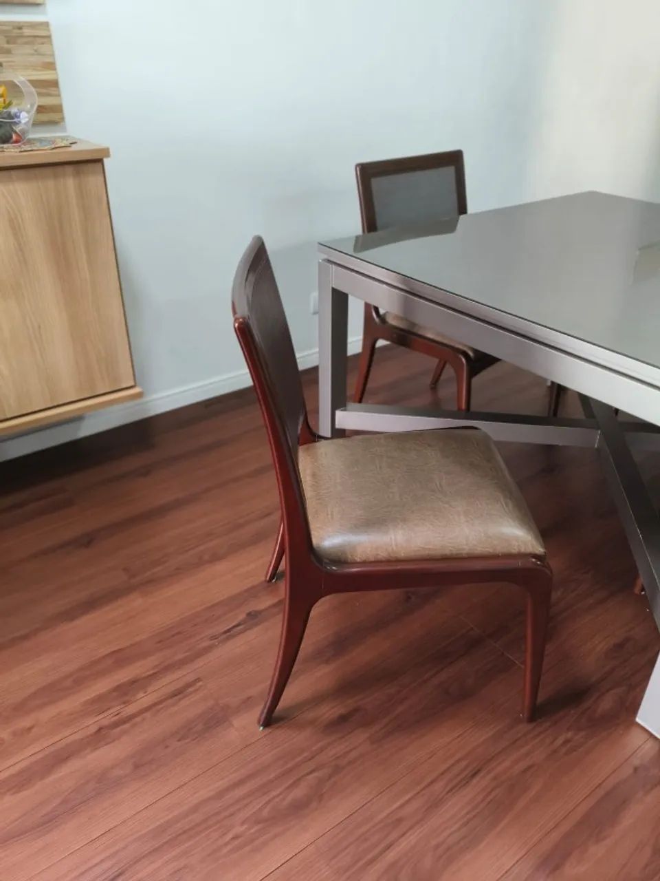 Mesa de Jantar 4 lugares quadrada Marca Breton - Foto 4
