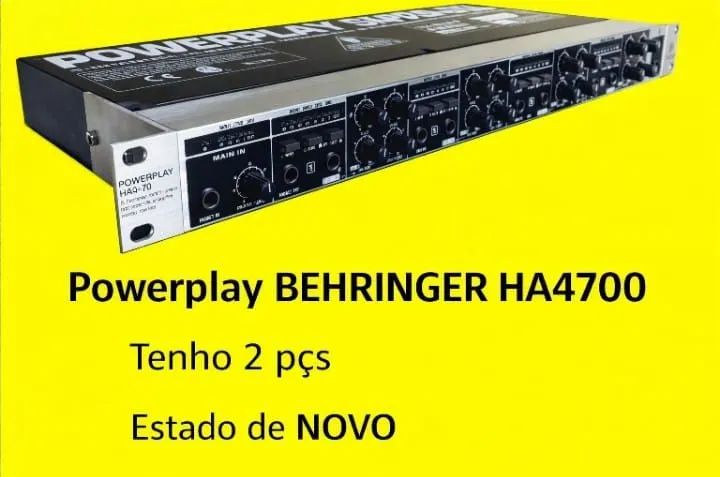 2 POWERPLAY 4 vias BEHRINGER HA4700