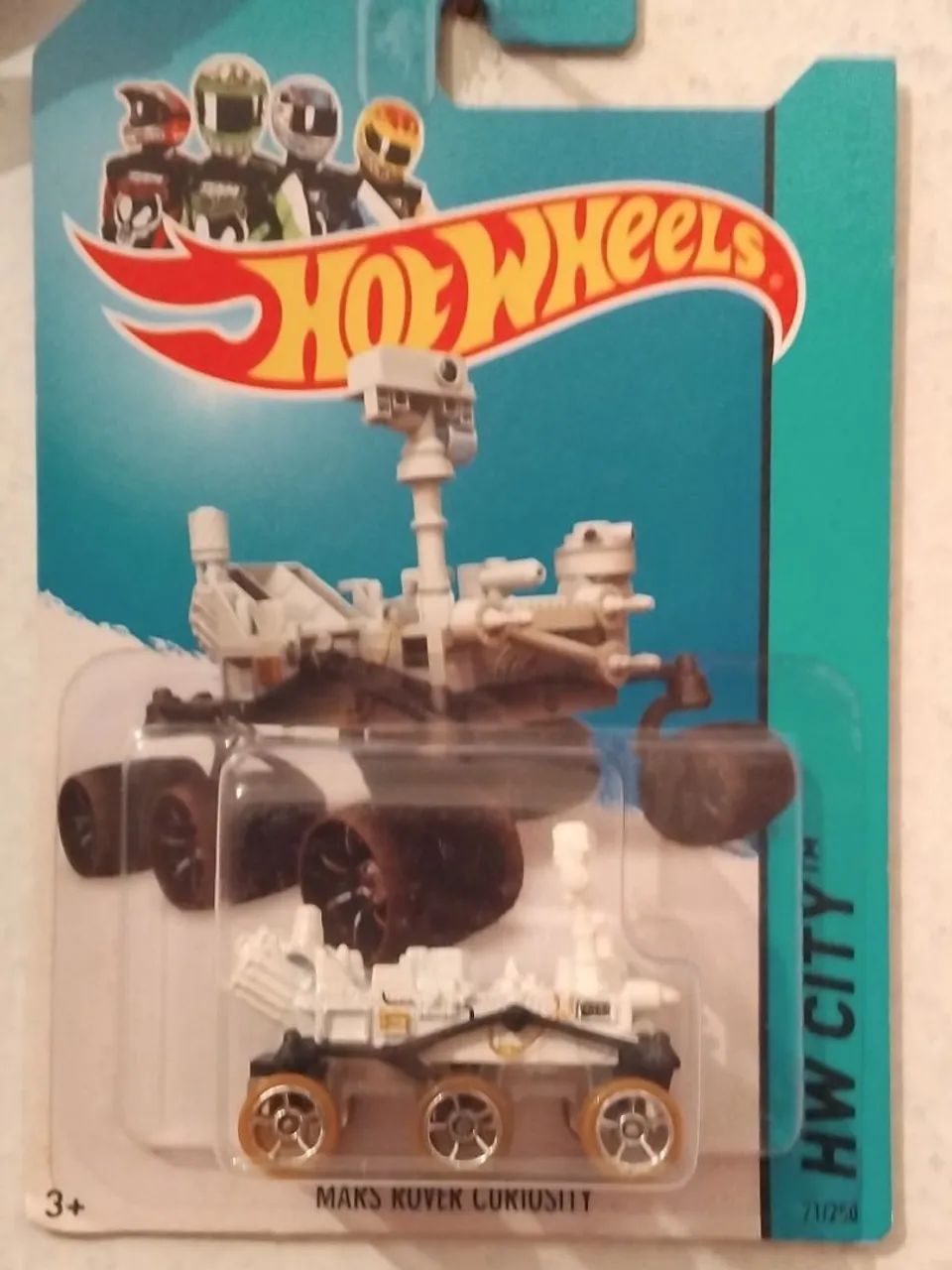 Carrinho da hot wheels MARS ROVER CURIOSITY