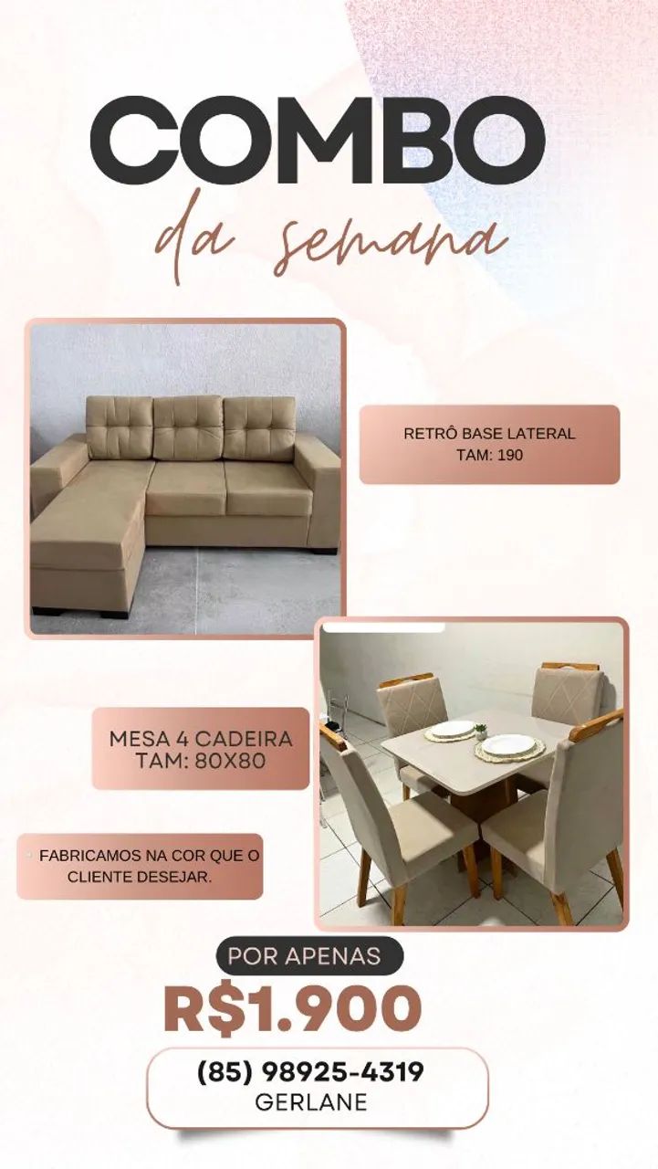 Mesa + sofá  - Foto 4