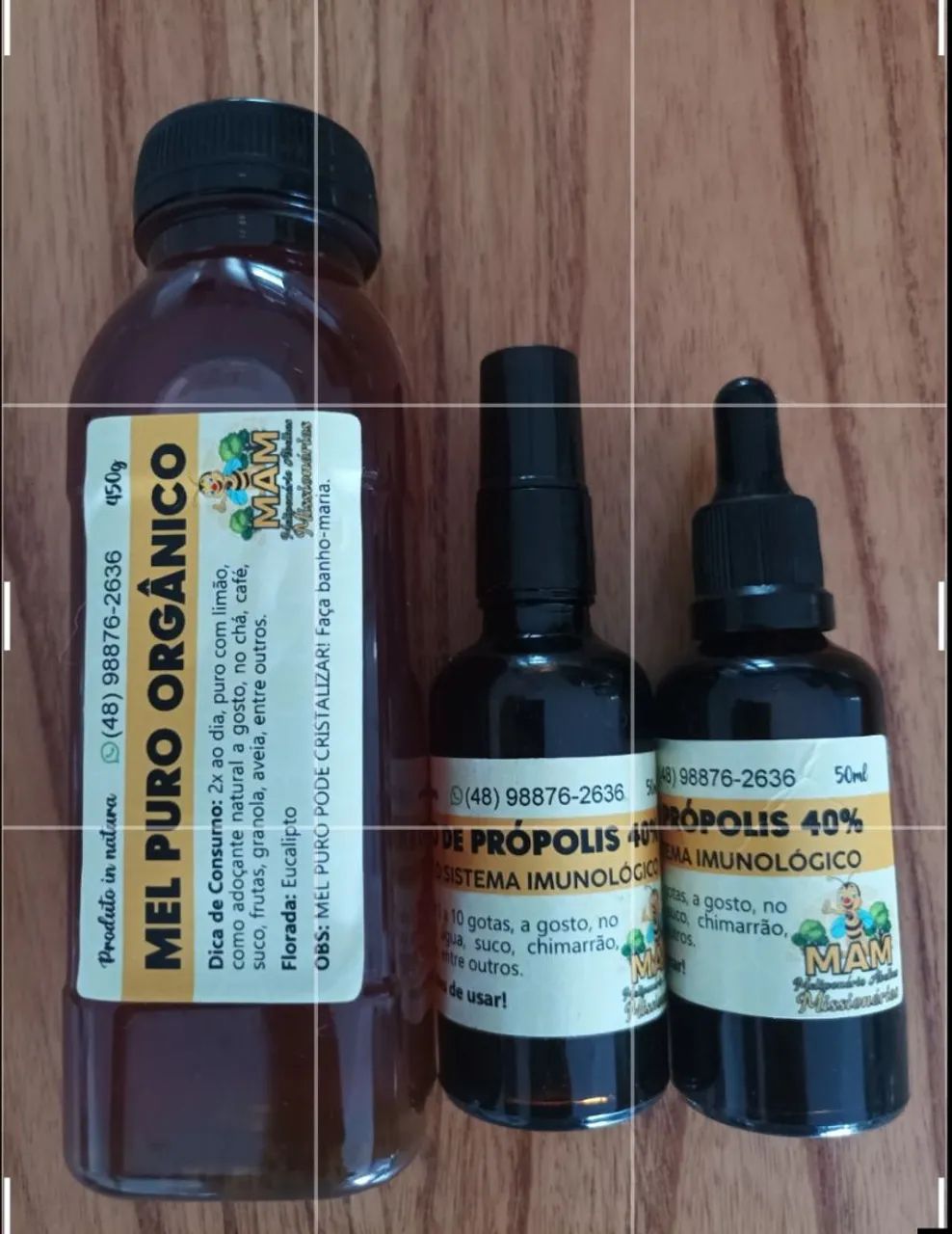 Extrato de Própolis 40% e Mel Puro Orgânico - Foto 4