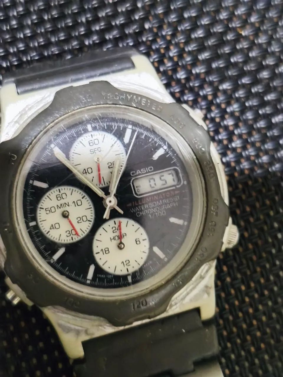 Relógio Casio original cronógrafo raro - Foto 3