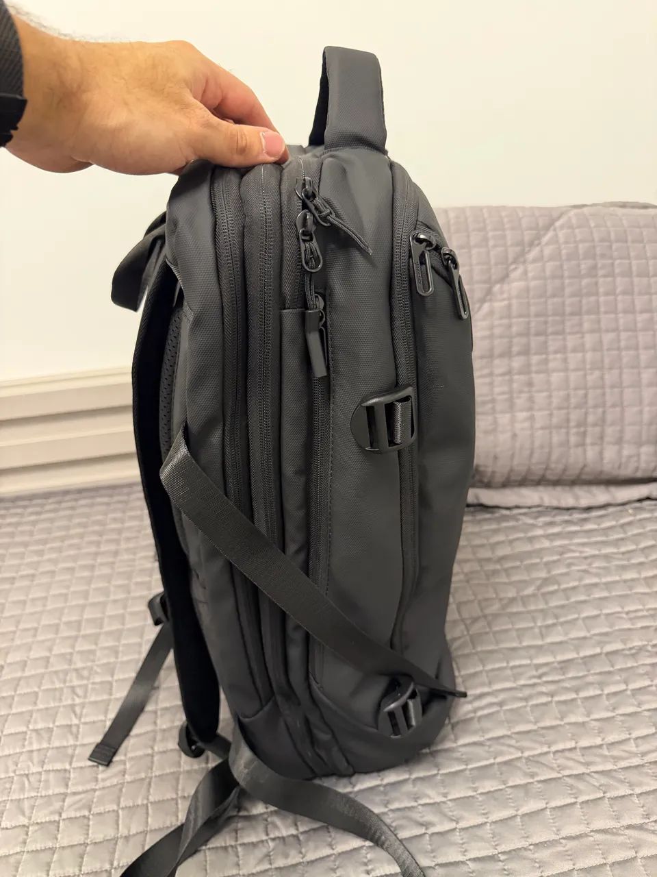 Mochila executiva 51L com três bags extras. - Foto 4