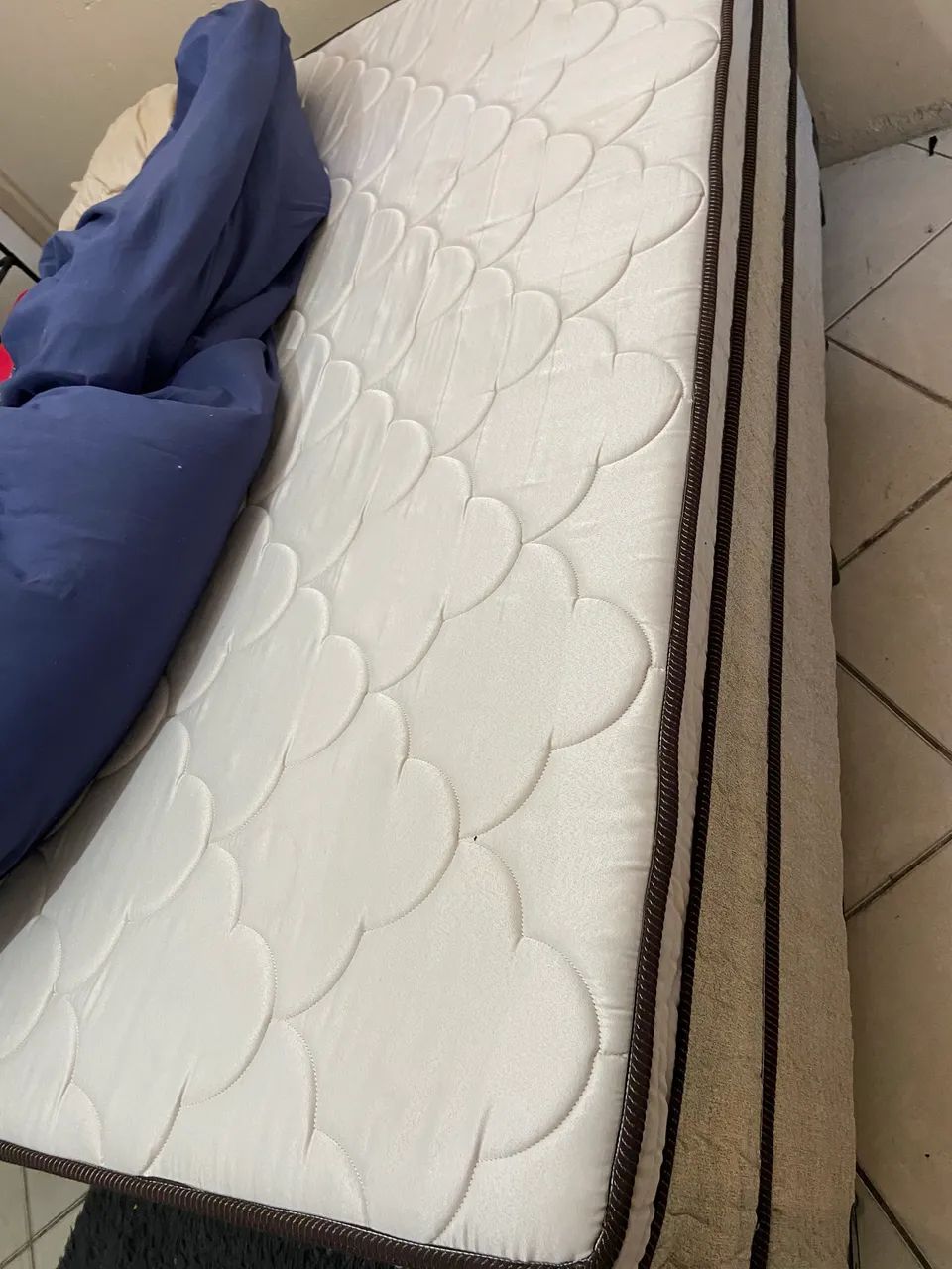 Cama box queen + colchão  - Foto 3