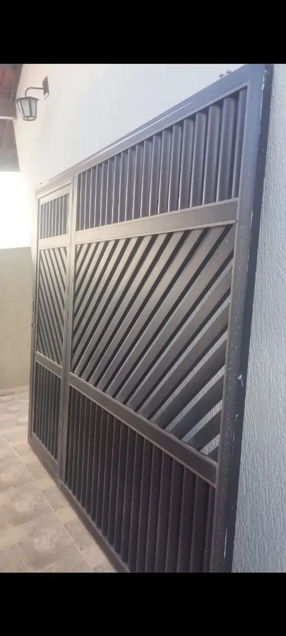 Portão de alumínio garagem  - Foto 2