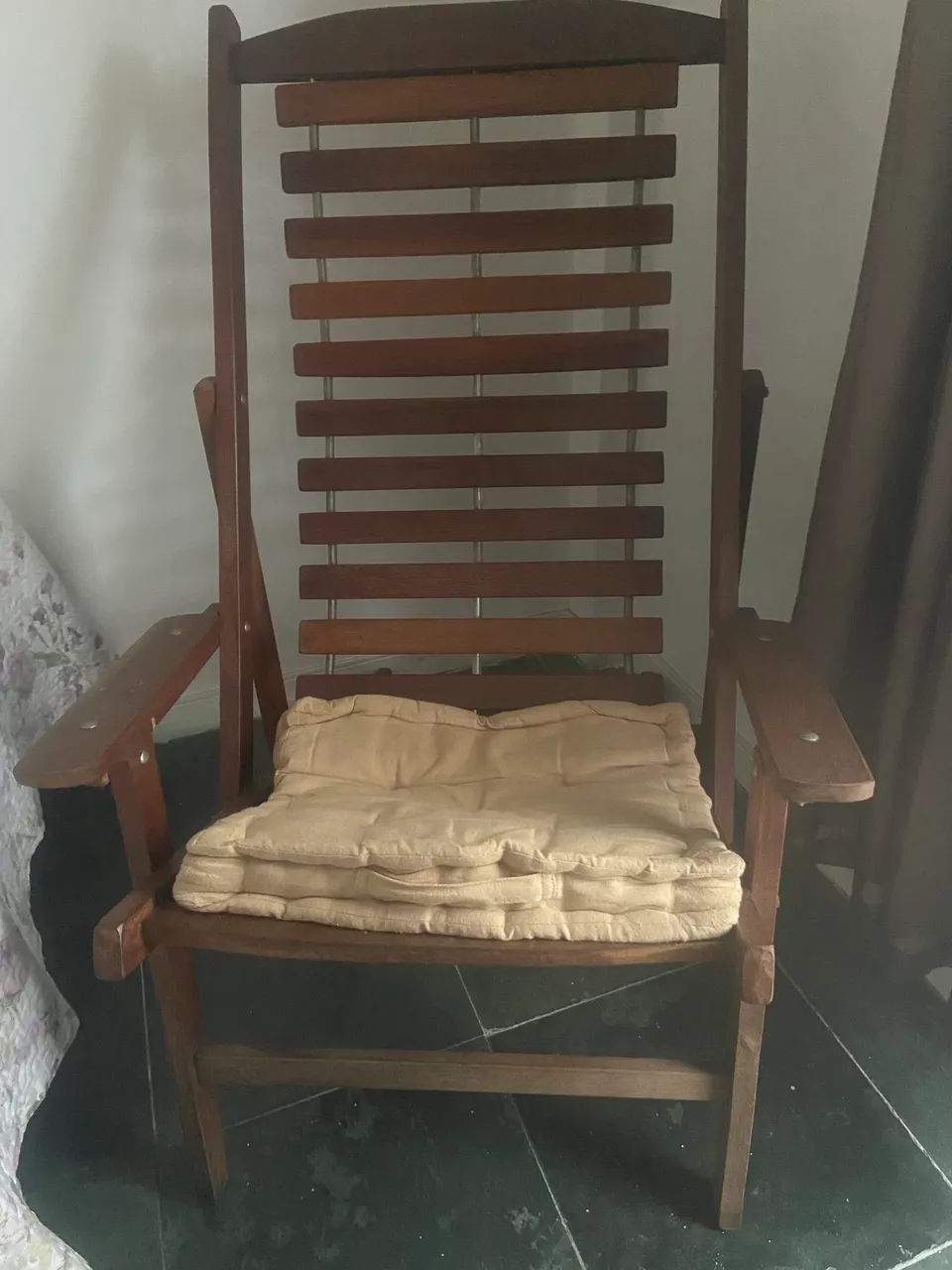 2 Espreguiçadeira/Cadeiras de madeira - Foto 2