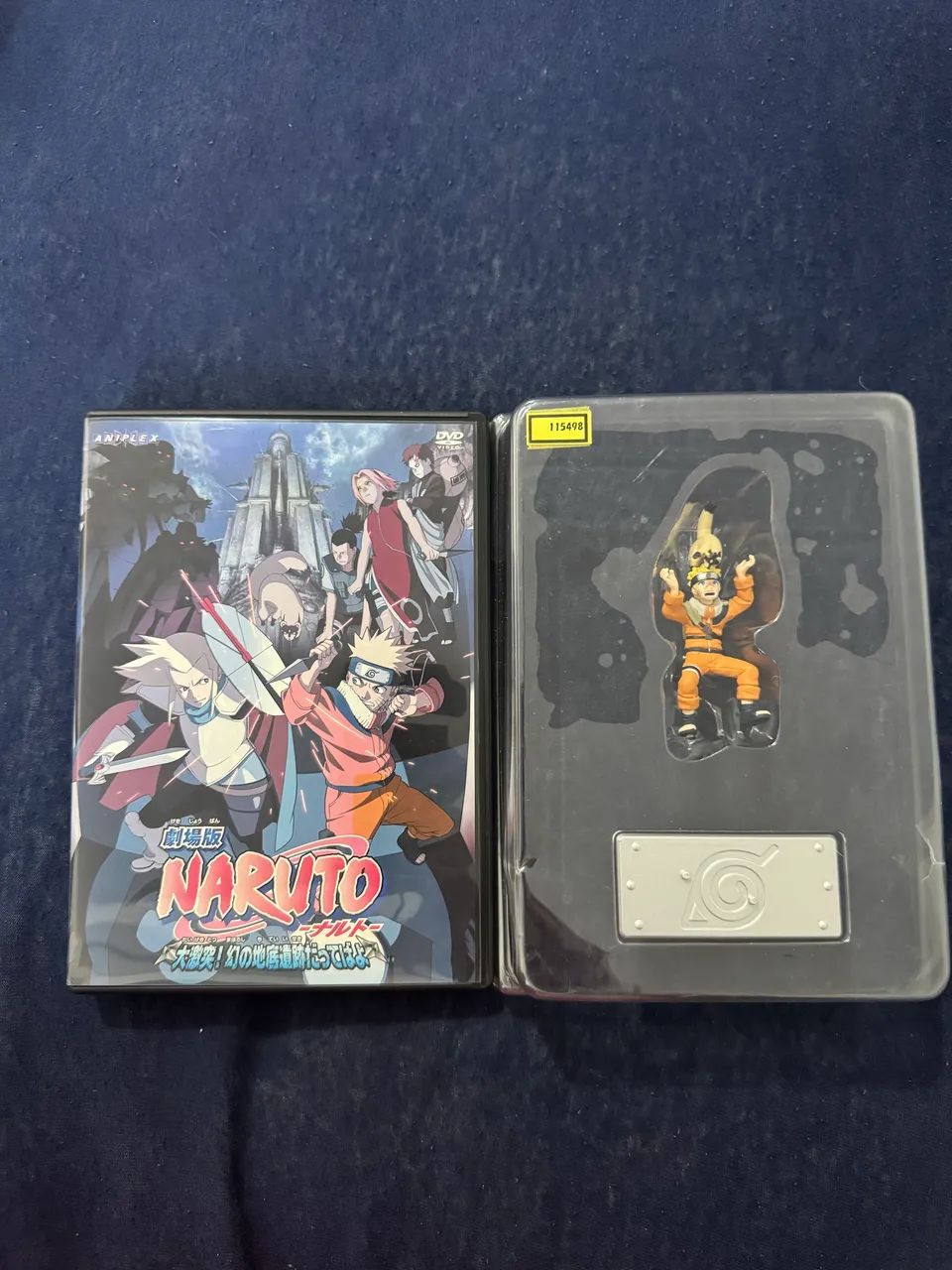 Filmes Naruto Edição Limitada Japonesa Box Blu-ray + DVD com Figure - Foto 3