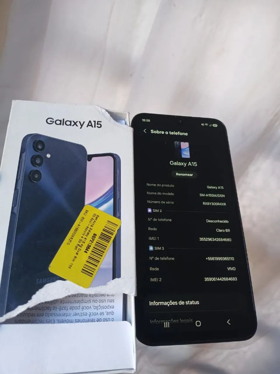 Samsung a15 novinho - Foto 3