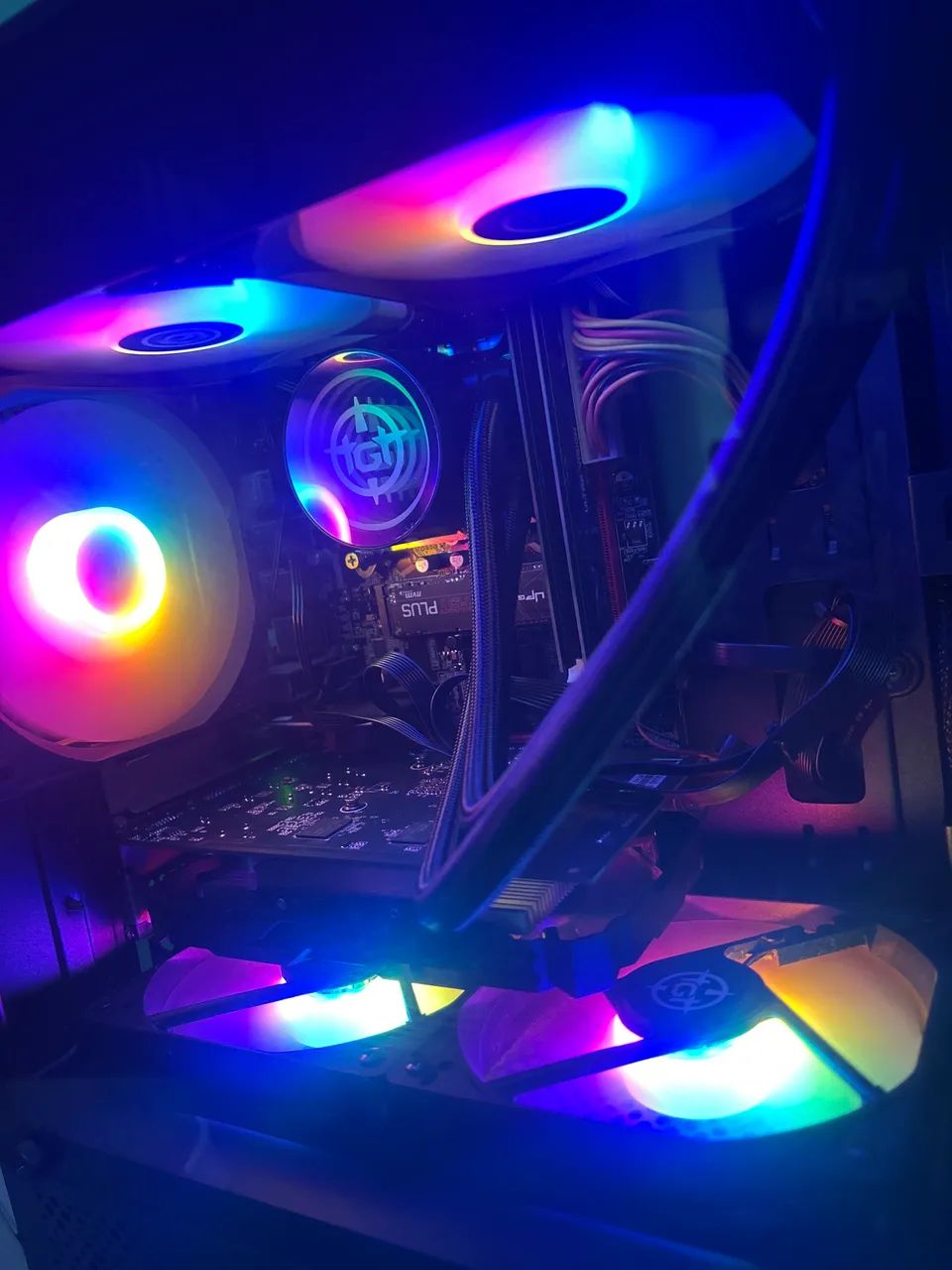 Pc Gamer completo com mesa e cadeira - Foto 3