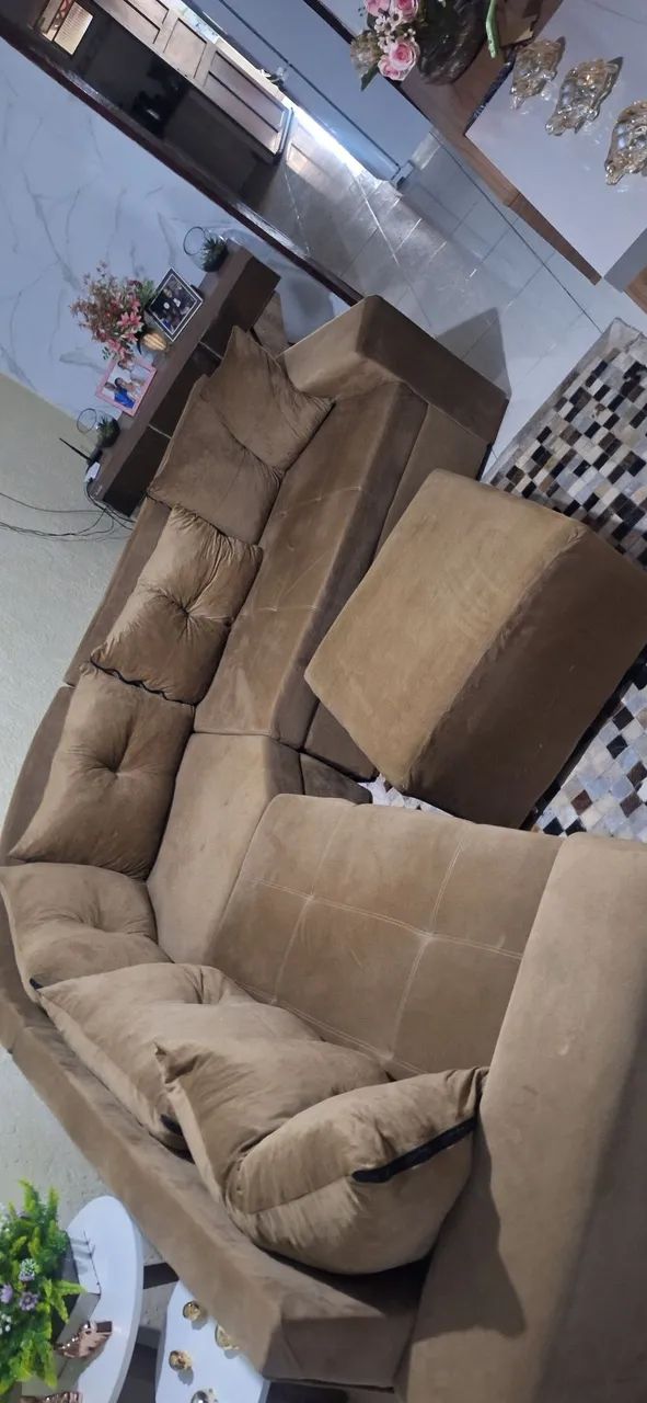 Vendo sofá de canto, pouco usado! - Foto 2