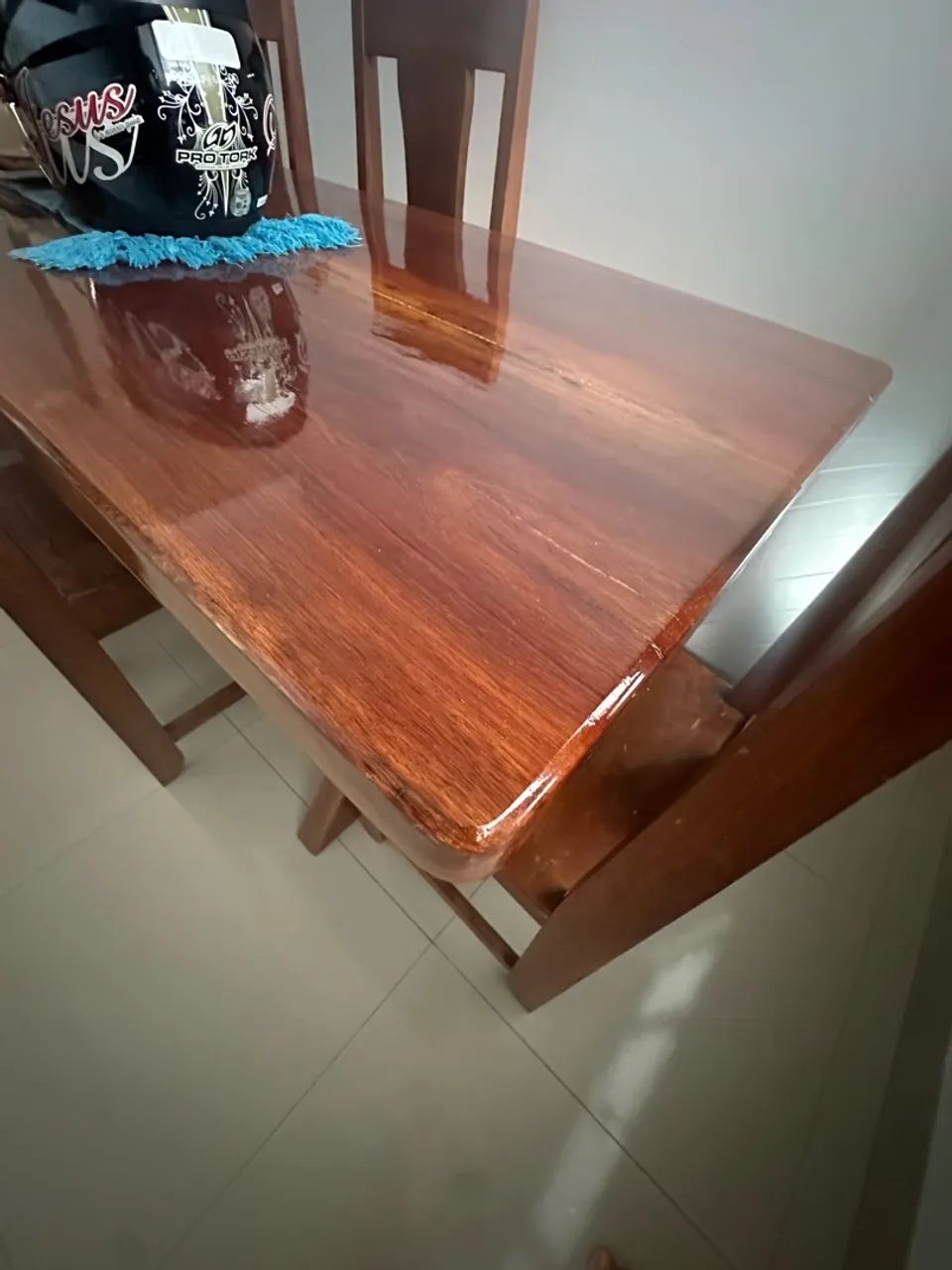 Mesa de 8 lugares madeira maciça  - Foto 2
