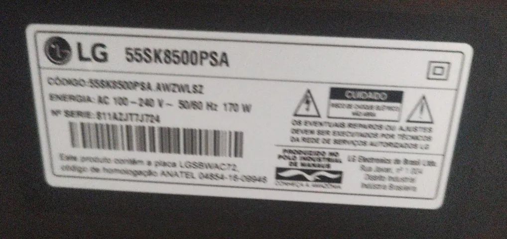 TV-LG DE 55 POLEGADAS SEMINOVA - Foto 4
